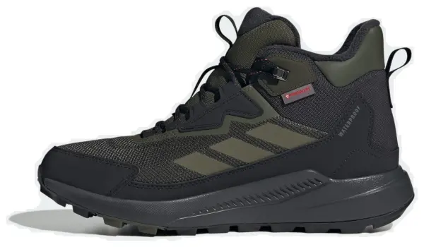Черевики трекінгові Adidas TERREX ANYLANDER CLIMAWARM+ хакі-чорні JQ9952