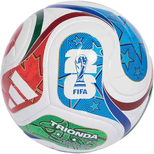 Футбольний м'яч дитячий Adidas TRIONDA LEAGUE J350 біло-червоний Розмір 4 JD8167