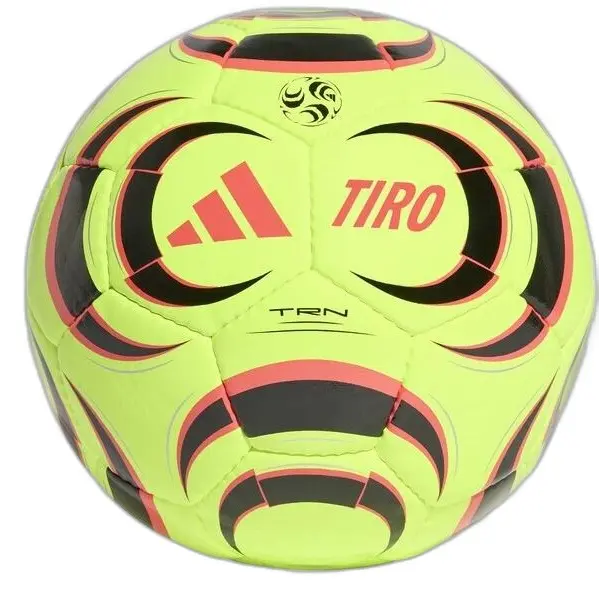 М’яч футбольний Adidas TIRO TRAINING салатово-чорний Розмір 5 KT0660