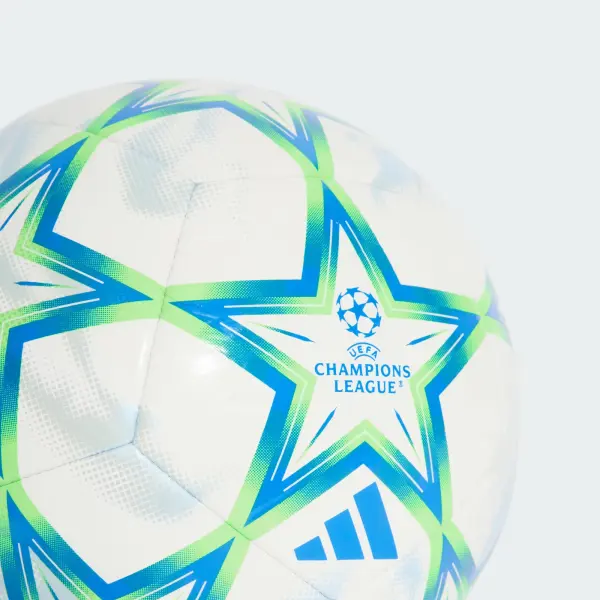 Мяч футбольный Adidas UEFA CHAMPIONS LEAGUE 26/27 CLUB бело-синий Размер 5 KX5863