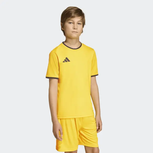 Футболка дитяча Adidas ENTRADA 26 JERSEY жовто-чорна JZ2529