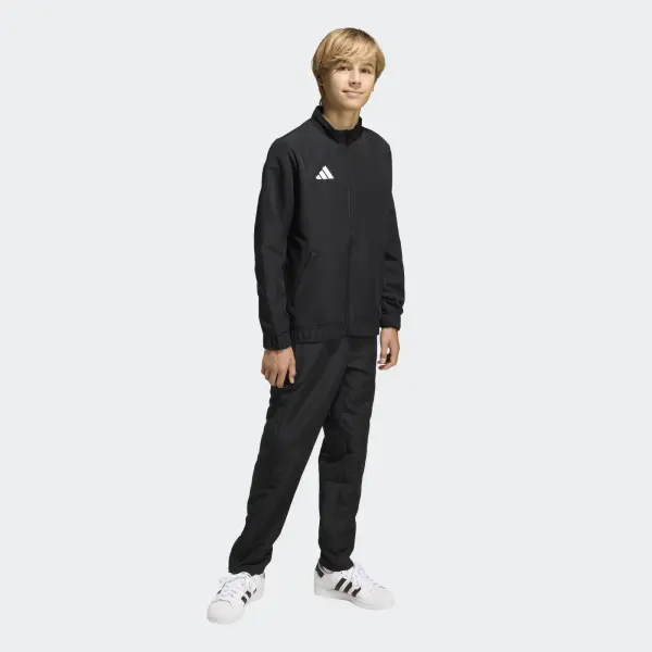 Спортивные штаны детские Adidas ENTRADA 26 PRESENTATION PANTS черно-белые JZ9129