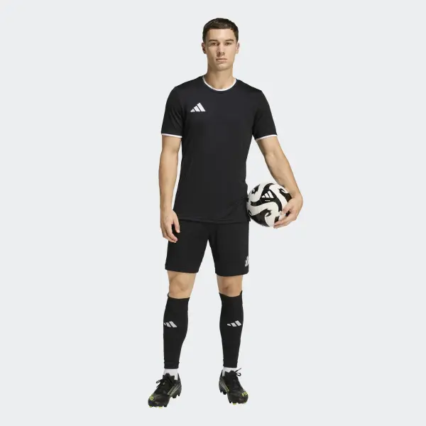 Шорти Adidas ENTRADA 26 SHORTS чорно-білі JZ2521