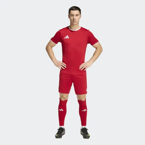 Шорти Adidas ENTRADA 26 SHORTS червоно-білі JZ2517