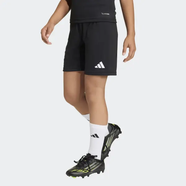 Шорты детские Adidas ENTRADA 26 SHORTS черно-белые JZ6531