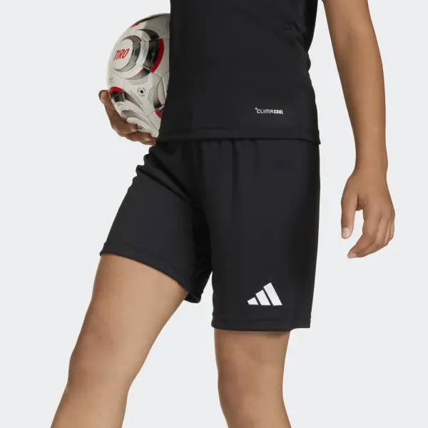 Шорты детские Adidas ENTRADA 26 SHORTS черно-белые JZ6531