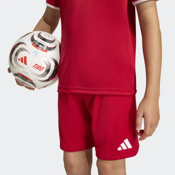 Шорти дитячі Adidas ENTRADA 26 SHORTS червоно-білі JZ6528