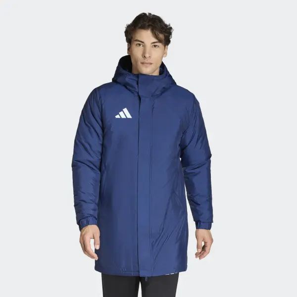 Куртка Adidas ENTRADA 26 STADIUM JACKET темно-синьо-біла JZ6669