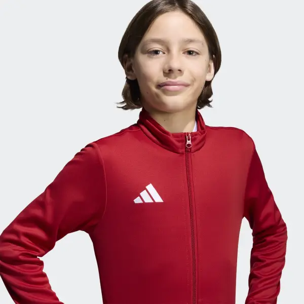 Олімпійка (майстерка) дитяча Adidas ENTRADA 26 TRACK JACKET червоно-біла JZ6612