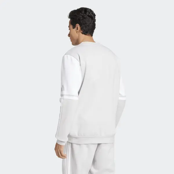 Світшот Adidas SQUADRA 25 SWEAT CREW світло-сіро-білий JD2960