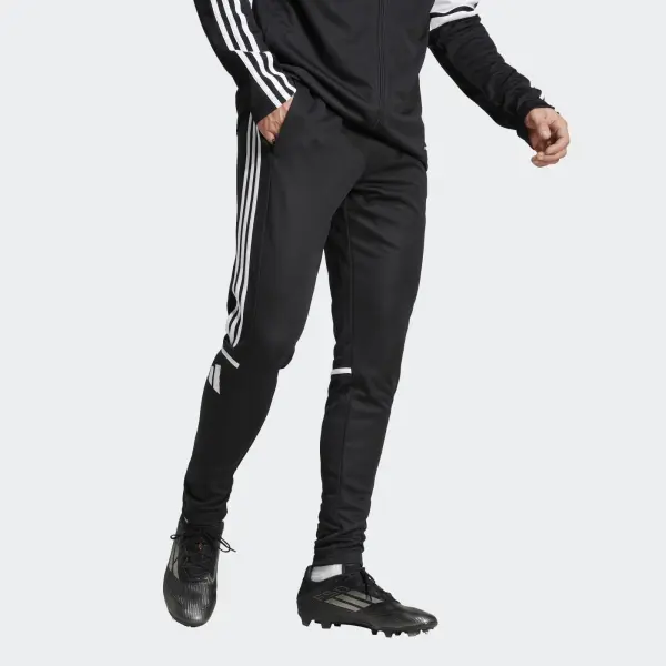 Спортивные штаны Adidas SQUADRA 25 TRAINING PANTS черно-белые JE2782
