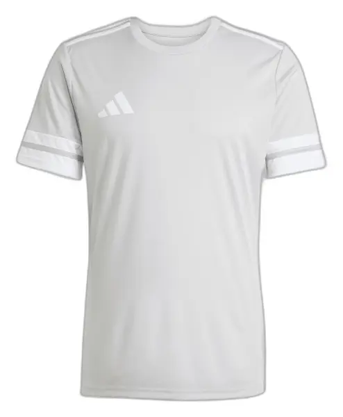 Футболка Adidas SQUADRA 25 JERSEY світло-сіро-біла JG5837