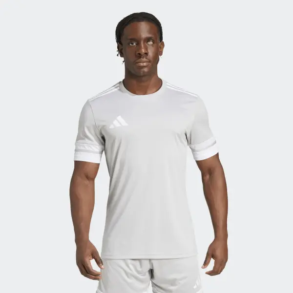 Футболка Adidas SQUADRA 25 JERSEY світло-сіро-біла JG5837