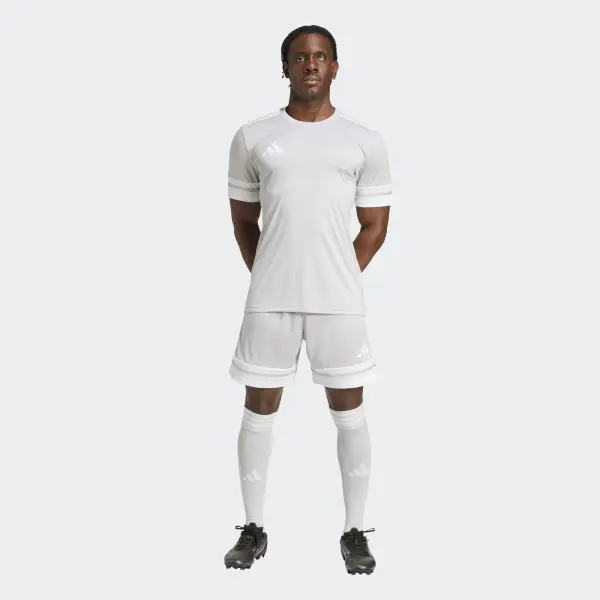 Футболка Adidas SQUADRA 25 JERSEY світло-сіро-біла JG5837