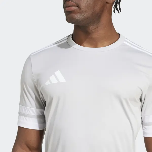Футболка Adidas SQUADRA 25 JERSEY світло-сіро-біла JG5837