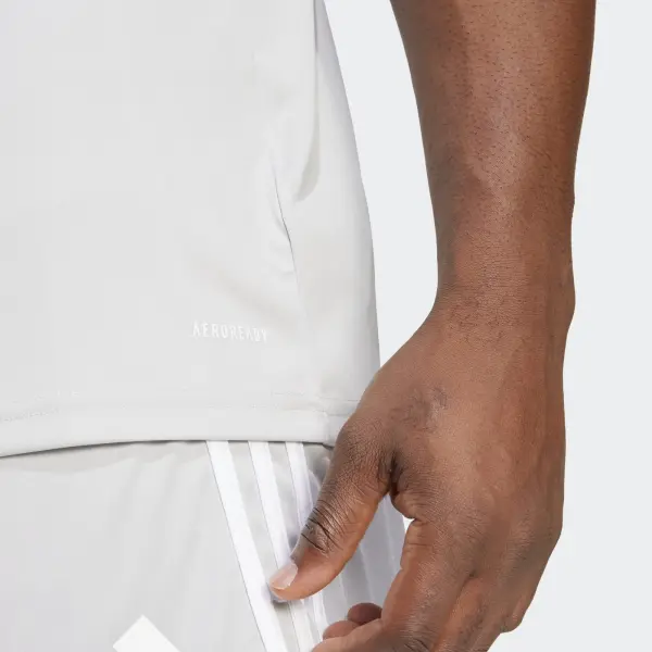 Футболка Adidas SQUADRA 25 JERSEY світло-сіро-біла JG5837