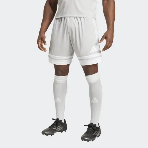 Шорти Adidas SQUADRA 25 SHORTS світло-сіро-білі JH3413