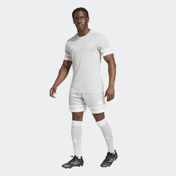 Шорти Adidas SQUADRA 25 SHORTS світло-сіро-білі JH3413