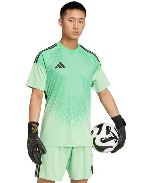 Футболка воротарська Adidas TIRO 25 COMPETITION GOALKEEPER мʼятно-чорна JI9716
