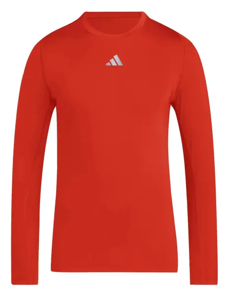 Компресійна футболка з довгим рукавом Adidas TECHFIT червона KB0340