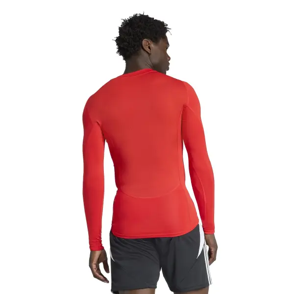 Компресійна футболка з довгим рукавом Adidas TECHFIT червона KB0340