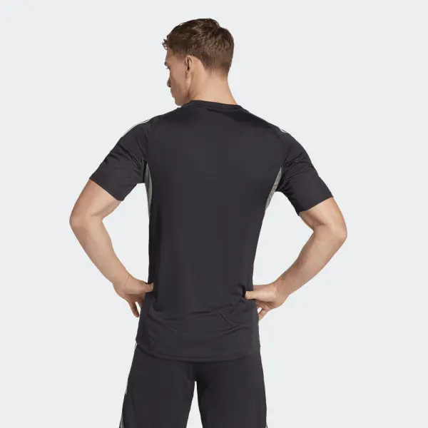 Футболка Adidas TIRO 25 COMPETITION TRAINING JERSEY чорно-сіра JJ1518
