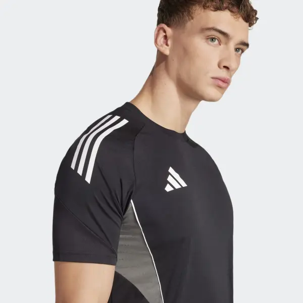 Футболка Adidas TIRO 25 COMPETITION TRAINING JERSEY чорно-сіра JJ1518
