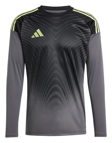 Футболка воротарська з довгим рукавом Adidas TIRO 25 COMPETITION GOALKEEPER сіро-лаймова JN2017
