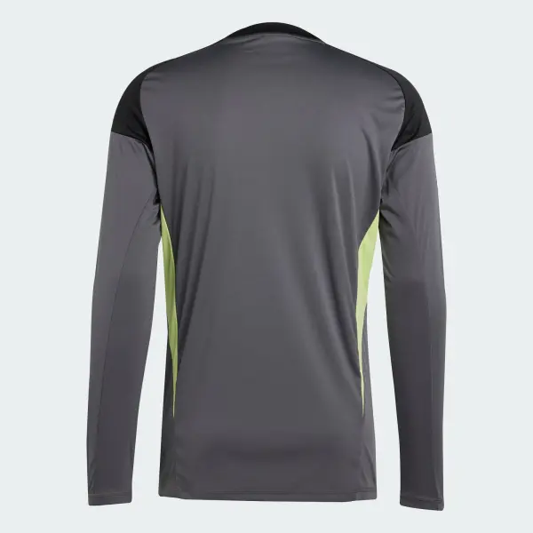 Футболка воротарська з довгим рукавом Adidas TIRO 25 COMPETITION GOALKEEPER сіро-лаймова JN2017