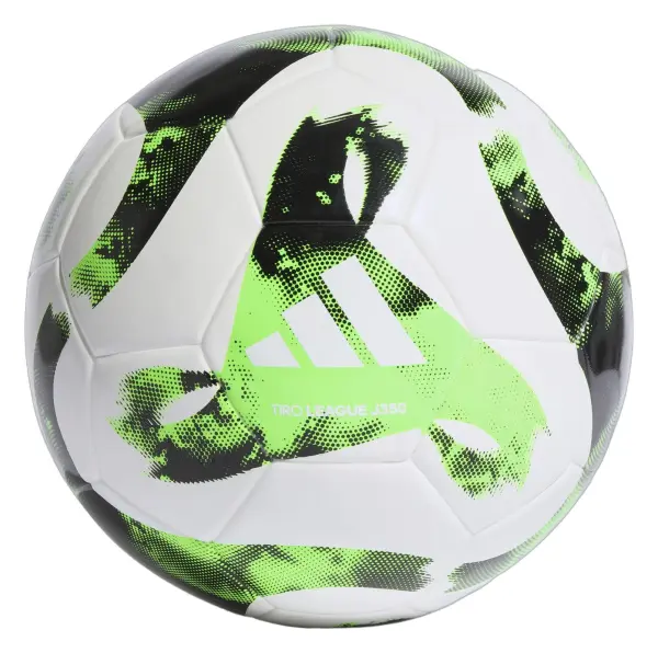 Футбольный мяч детский Adidas TIRO LEAGUE J350 бело-зеленый Размер 4 HT2427