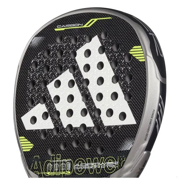 Ракетка для падл-тенісу Adidas ADIPOWER CARBON CTRL 3.4 чорно-жовта AR1CA3