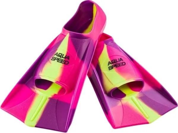 Ласти Aqua Speed TRAINING FINS рожево-фіолетово-лаймові 137-93