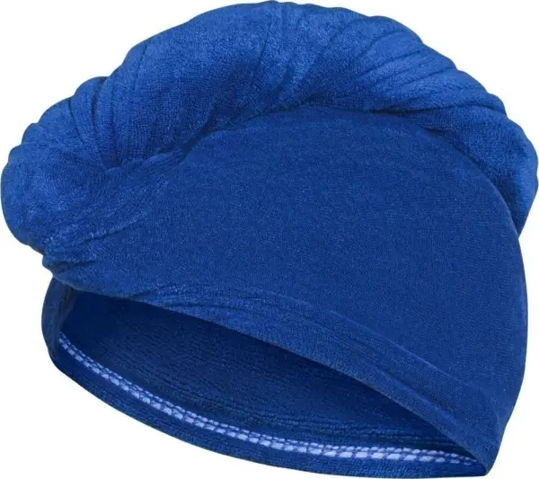 Полотенце для волос Aqua Speed HEAD TOWEL темно-синее 146-01