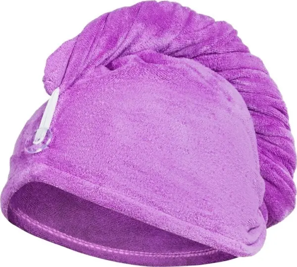 Рушник для волосся Aqua Speed HEAD TOWEL бузковий 146-09