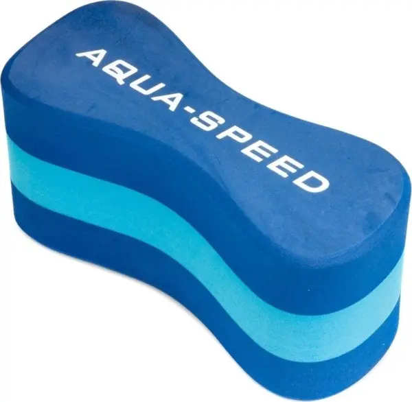 Колобашка для плавання дитяча Aqua Speed JUNIOR 3 LAYERS PULLBUOY синьо-блакитна 149-01