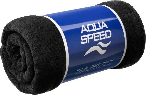 Рушник Aqua Speed DRY SOFT чорний 50x100 см 156-07