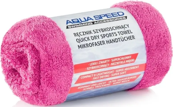 Рушник Aqua Speed DRY CORAL рожевий 50x100 см 157-27