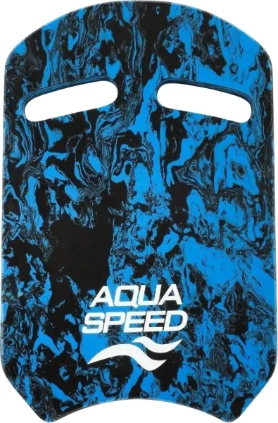 Доска для плавания Aqua Speed SWIRL UNIVERSAL сине-черная 162-10