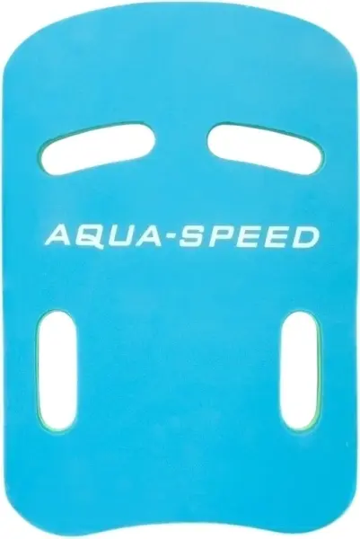 Дошка для плавання Aqua Speed VERSO KICKBOARD блакитно-салатово-темно-синя 183