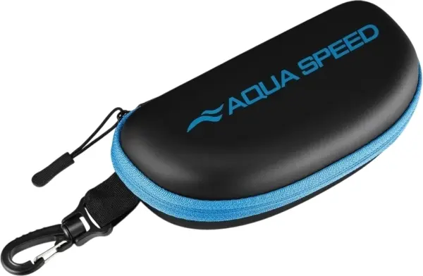 Чохол для окулярів для плавання Aqua Speed GOGGLE CASE чорно-блакитний 234