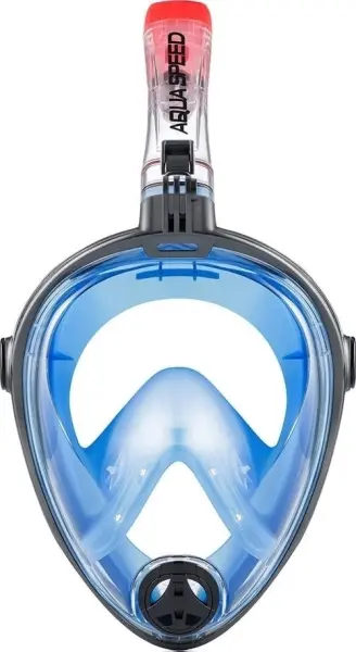 Маска для плавання повнолицьова Aqua Speed SPECTRA 2.0 синьо-чорна 247-01