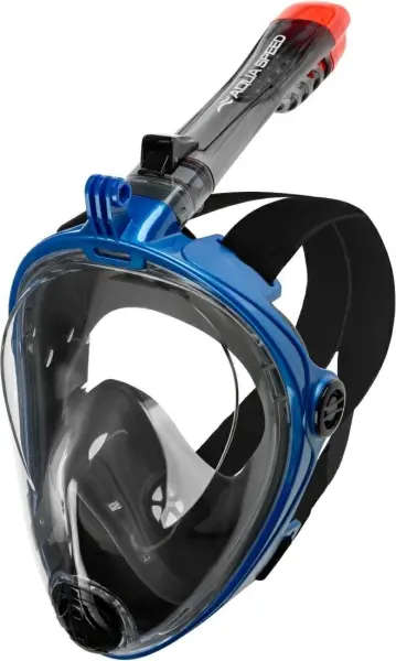 Маска для плавання повнолицьова Aqua Speed SPECTRA 2.0 синьо-чорна 247-10