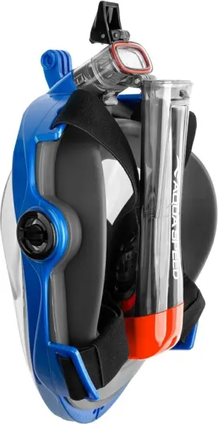 Маска для плавання повнолицьова Aqua Speed SPECTRA 2.0 синьо-чорна 247-10