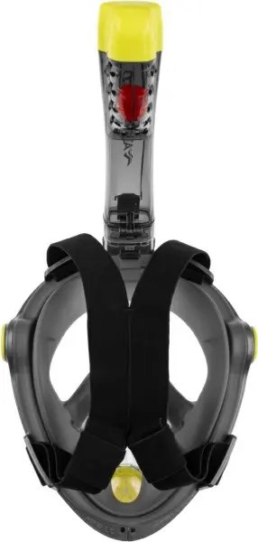 Маска для плавання повнолицьова Aqua Speed SPECTRA 2.0 чорно-жовта 247-30