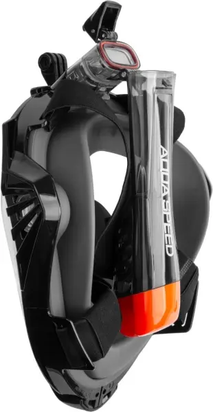 Маска для плавання повнолицьова Aqua Speed DRIFT чорна 249-23
