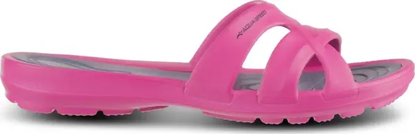 Шльопанці жіночі Aqua Speed PANAMA рожево-темно-сірі 513-03