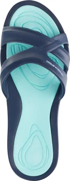 Шлепанцы женские Aqua Speed PANAMA темно-сине-бирюзовые 513-10