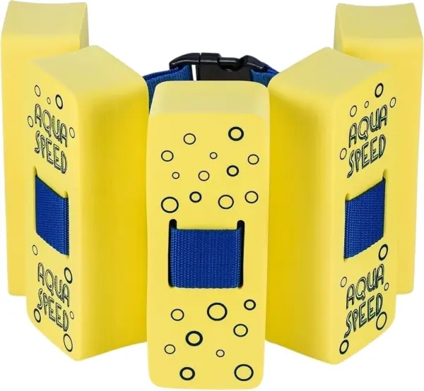 Пояс для плавання дитячий Aqua Speed KIDDIE II жовто-синій 538-Octopus
