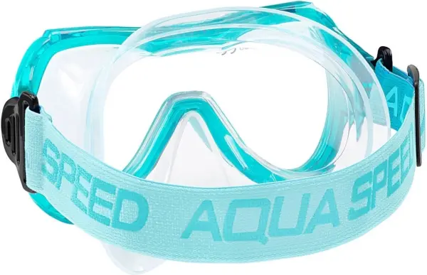 Маска для плавання дитяча Aqua Speed ALIZE FS бірюзова 622-04