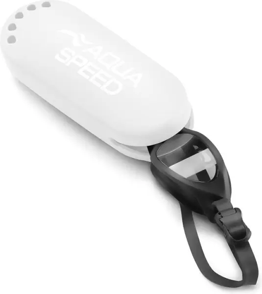 Чохол для окулярів для плавання Aqua Speed SILICONE GOGGLE CASE білий 633-05